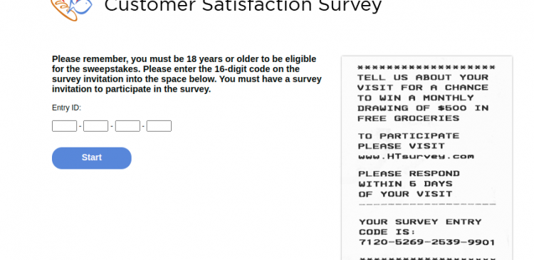 Harris Teeter Customer Survey logo