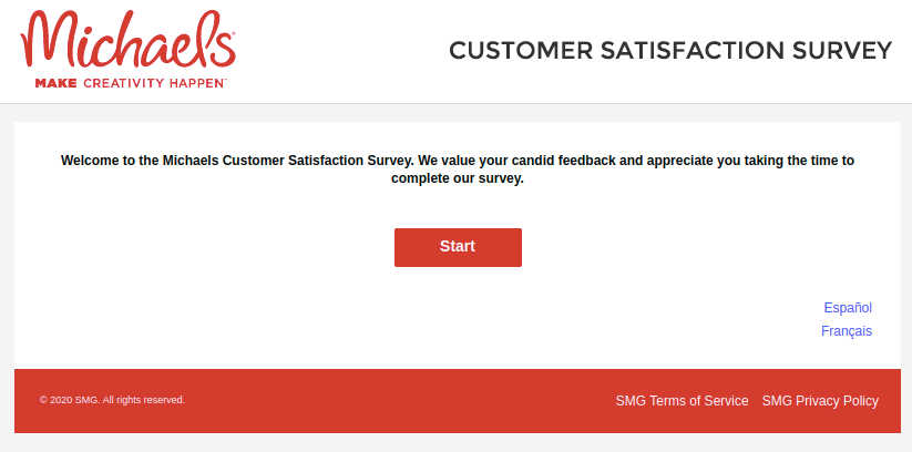 Michaels Customer Survey