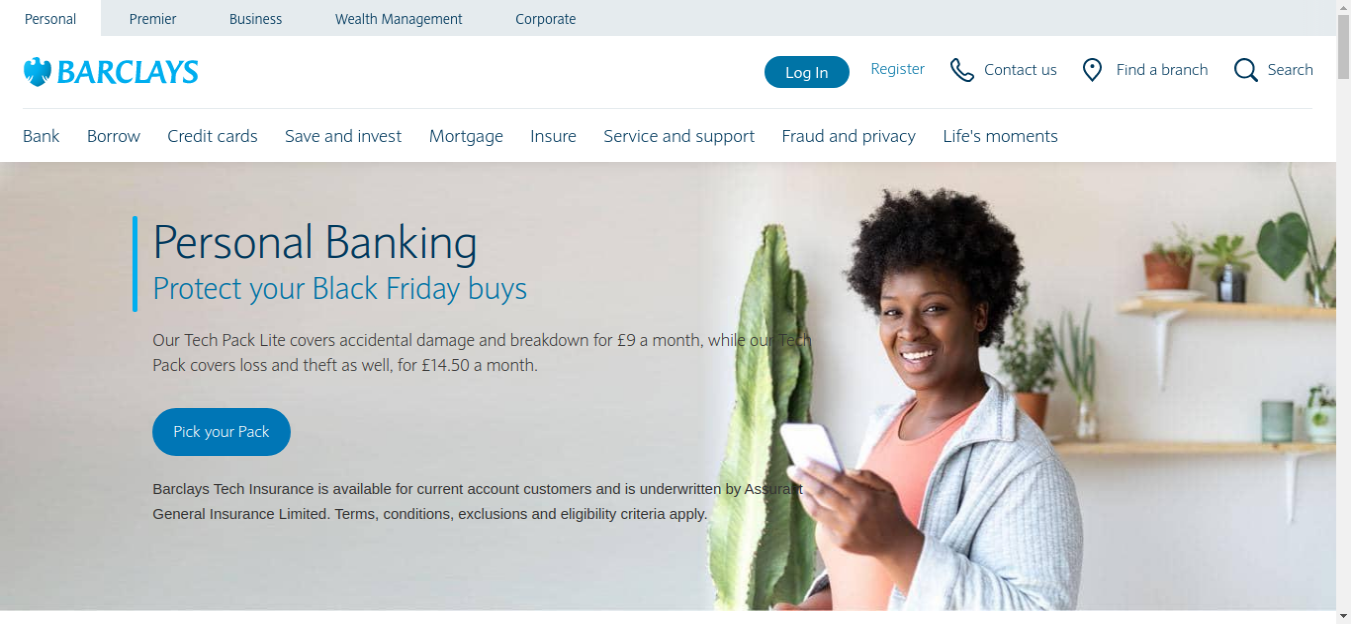 Barclays Personal banking Logo